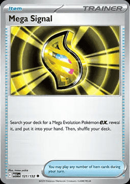 Mega Signal - Mega Evolution (Uncommon) [MEG-121]