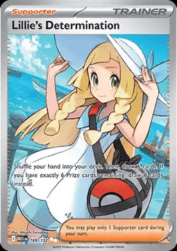 Lillie's Determination - Mega Evolution (Ultra Rare) [MEG-169]
