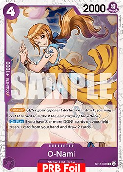 O-Nami (ST18-002) (V.2) - The Best Vol.2 (Common) [PRB02-ST18-002]