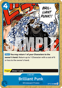 Brilliant Punk (OP13-059) - Carrying on his Will (Common) [OP13-059]