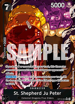 St. Shepherd Ju Peter (OP13-084) (V.2) - Carrying on his Will (Alternate Art) [OP13-084]