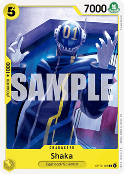 Shaka (OP13-107) - Carrying on his Will (Common) [OP13-107]