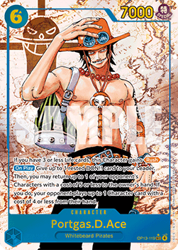 Portgas.D.Ace (OP13-119) (V.2) - Carrying on his Will (Alternate Art) [OP13-119]
