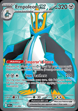 Empoleon ex - Phantasmal Flames (Ultra Rare) [PFL-114]