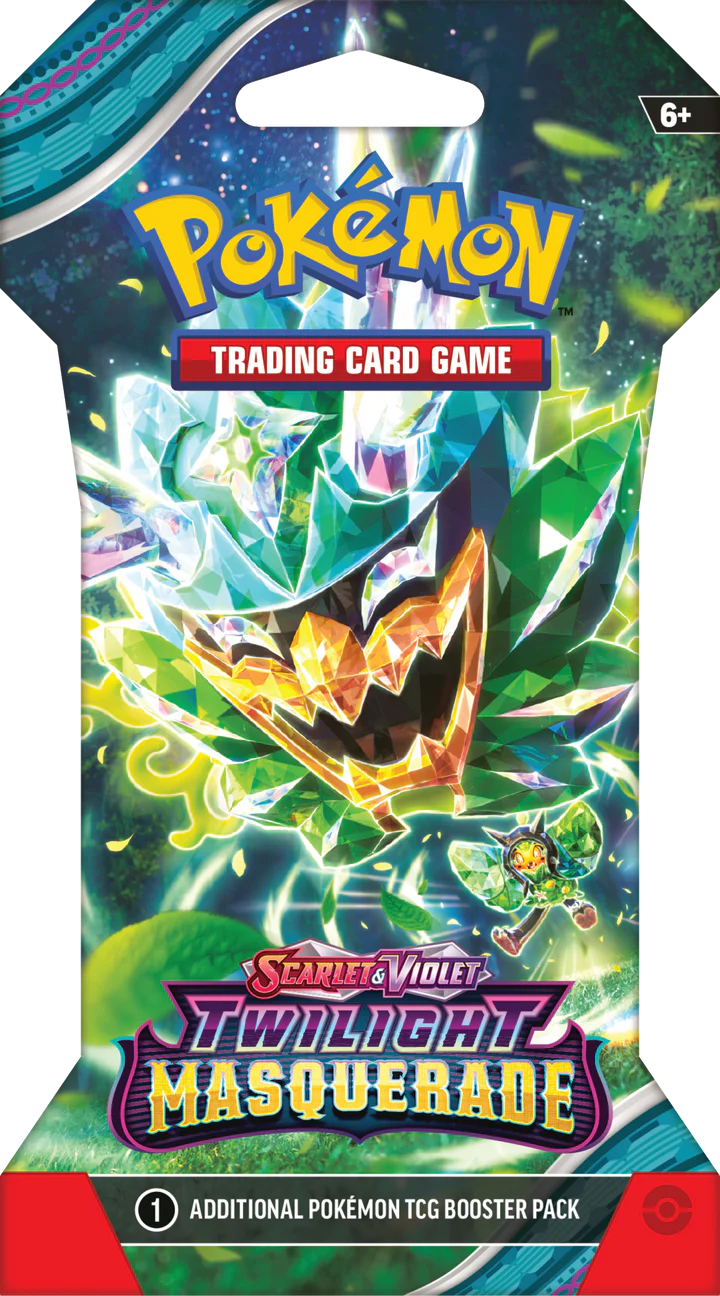 Pokémon TCG: Scarlet & Violet: Twilight Masquerade - Sleeved Booster Pack