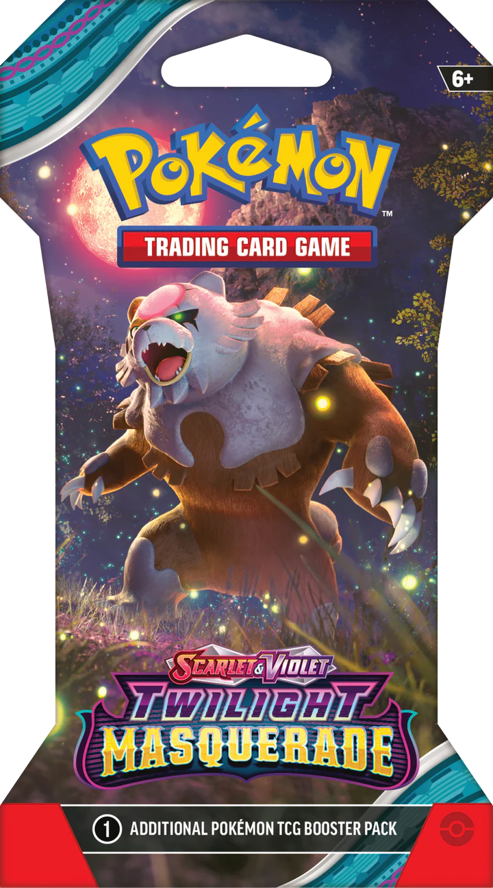 Pokémon TCG: Scarlet & Violet: Twilight Masquerade - Sleeved Booster Pack