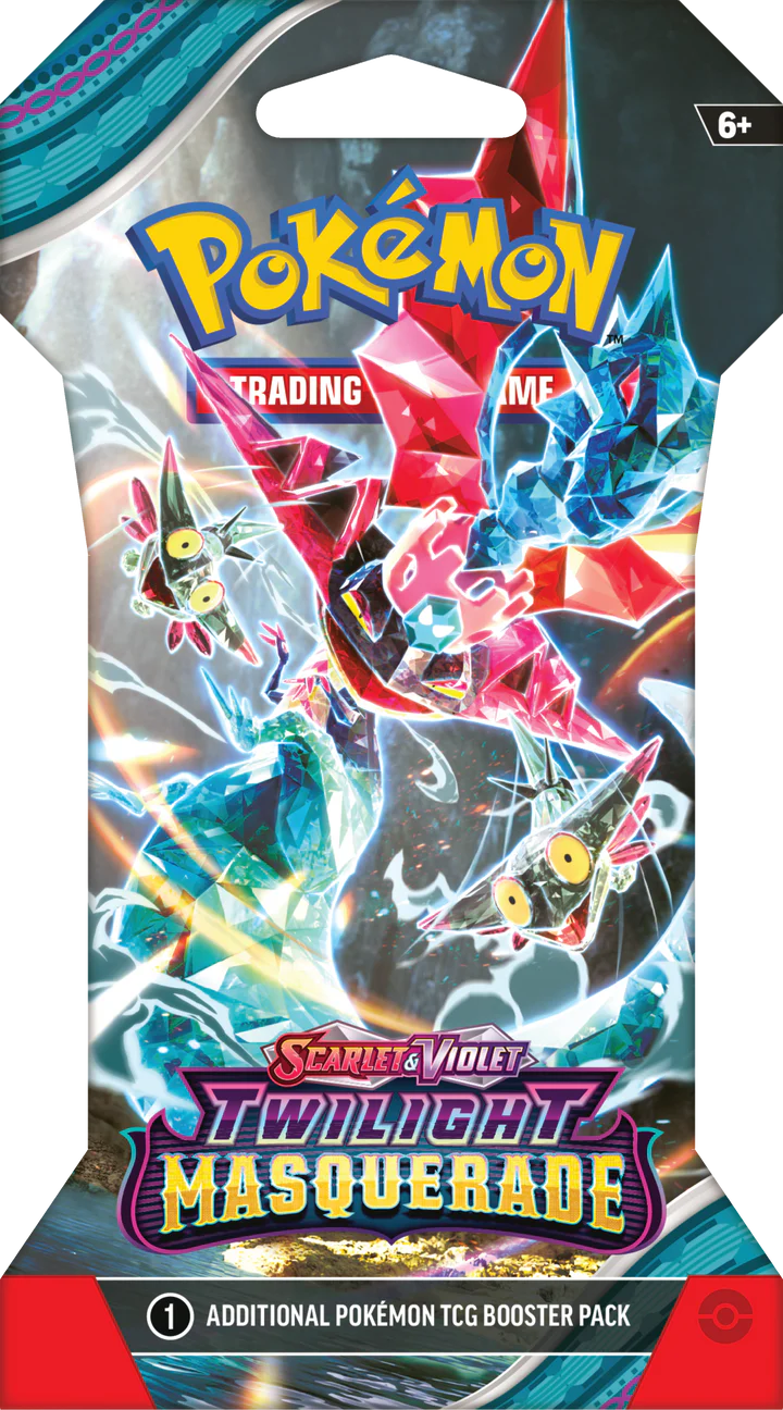 Pokémon TCG: Scarlet & Violet: Twilight Masquerade - Sleeved Booster Pack