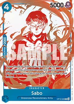 Sabo (OP10-049) (V.2) - Unnumbered Promos (Rare) [UP-OP10-049]