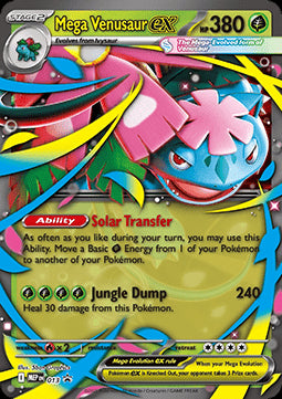 Mega Venusaur ex - MEP Black Star Promos (Promo) [MEP-013]