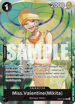 Miss.Valentine(Mikita) (OP14-087) (V.1)
