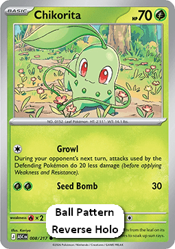 Chikorita - Ascended Heroes: Additionals (Common) [xASC-008]