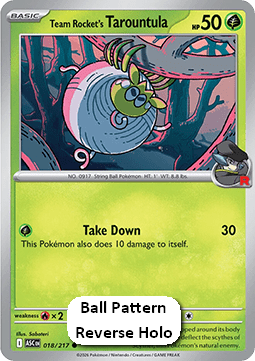 Team Rocket's Tarountula - Ascended Heroes: Additionals (Common) [xASC-018]