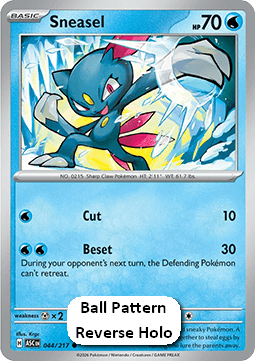 Sneasel - Ascended Heroes: Additionals (Common) [xASC-044]