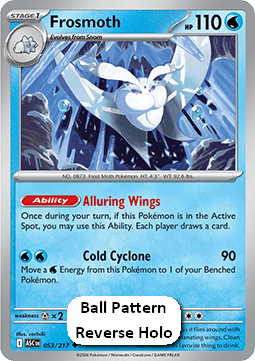 Frosmoth - Ascended Heroes: Additionals (Uncommon) [xASC-053]