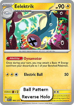 Eelektrik - Ascended Heroes: Additionals (Uncommon) [xASC-060]