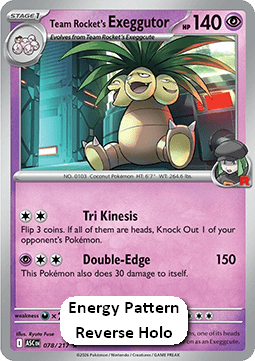 Team Rocket's Exeggutor - Ascended Heroes: Additionals (Rare) [xASC-078]