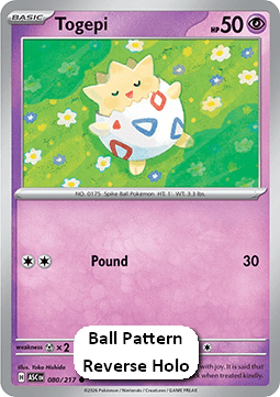 Togepi - Ascended Heroes: Additionals (Common) [xASC-080]