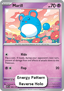 Marill - Ascended Heroes: Additionals (Common) [xASC-083]