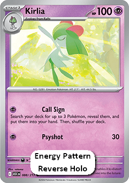 Kirlia - Ascended Heroes: Additionals (Common) [xASC-088]