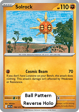 Solrock - Ascended Heroes: Additionals (Uncommon) [xASC-106]