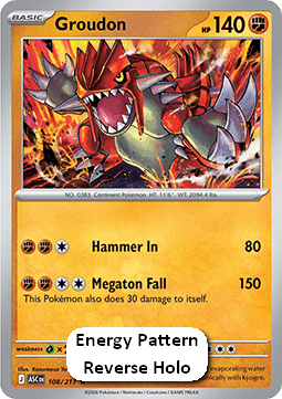 Groudon - Ascended Heroes: Additionals (Rare) [xASC-108]