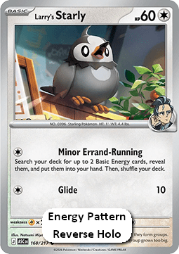 Larry's Starly - Ascended Heroes: Additionals (Common) [xASC-168]