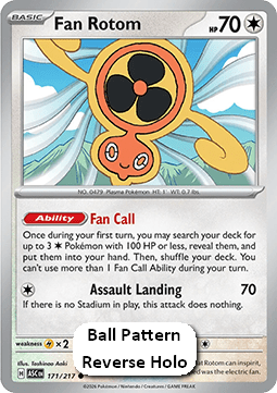 Fan Rotom - Ascended Heroes: Additionals (Common) [xASC-171]