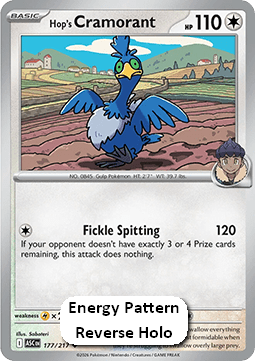 Hop's Cramorant - Ascended Heroes: Additionals (Uncommon) [xASC-177]