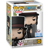 Funko POP! - One Piece: Rob Lucci (with Hattori) #1997 (Chase!)