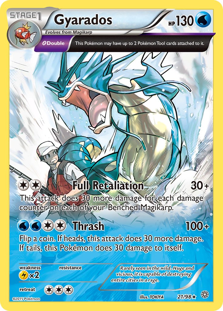 Gyarados - Ancient Origins (Holo Rare) [AOR-21] English / Near Mint / Normal