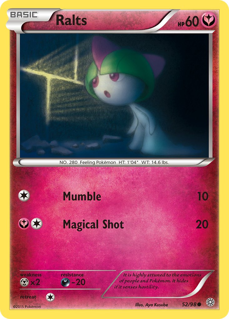 Ralts - Ancient Origins (Common) [AOR-52] English / Near Mint / Normal