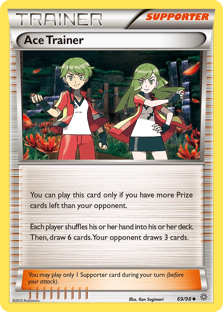 Ace Trainer - Ancient Origins (Promo) [AOR-69] English / Near Mint / Normal