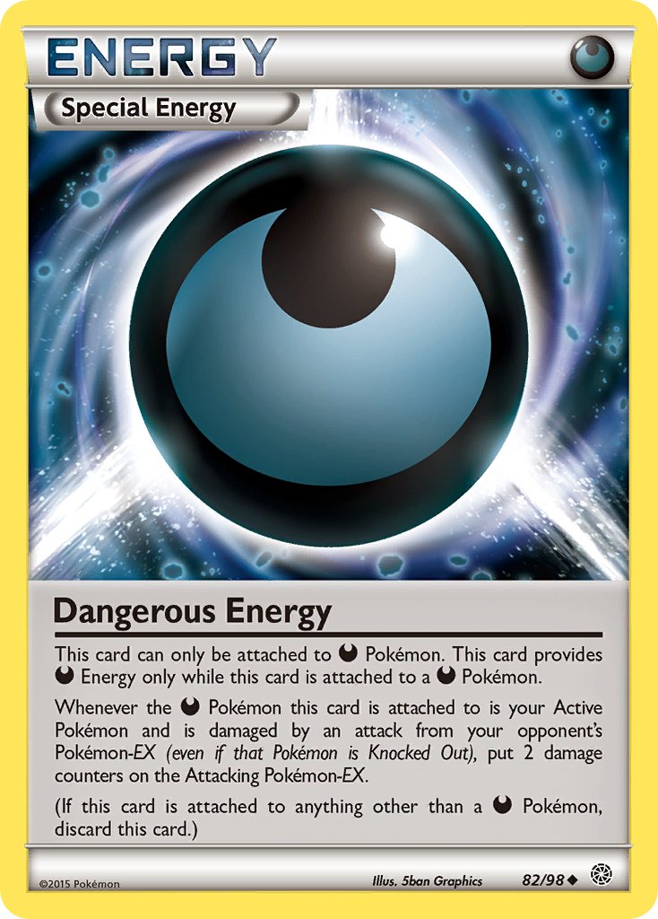 Dangerous Energy - Ancient Origins (Uncommon) [AOR-82] English / Near Mint / Normal