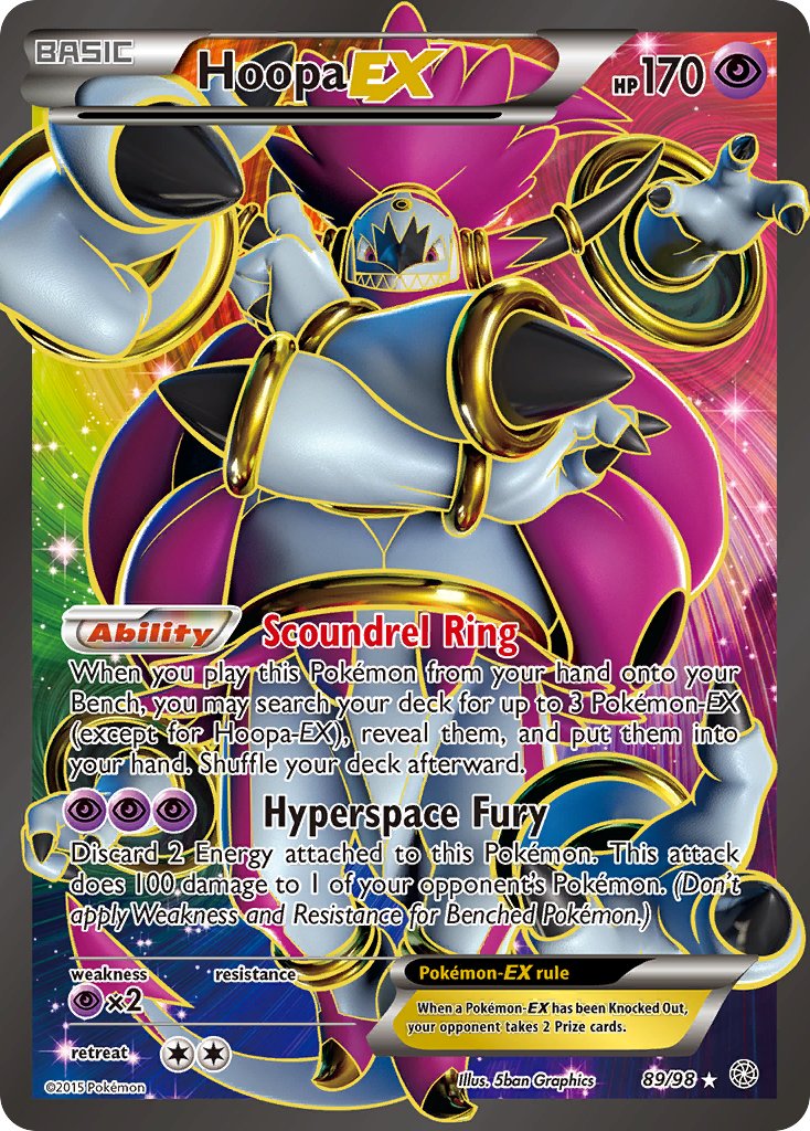 Hoopa EX - Ancient Origins (Ultra Rare) [AOR-89] English / Near Mint / Normal