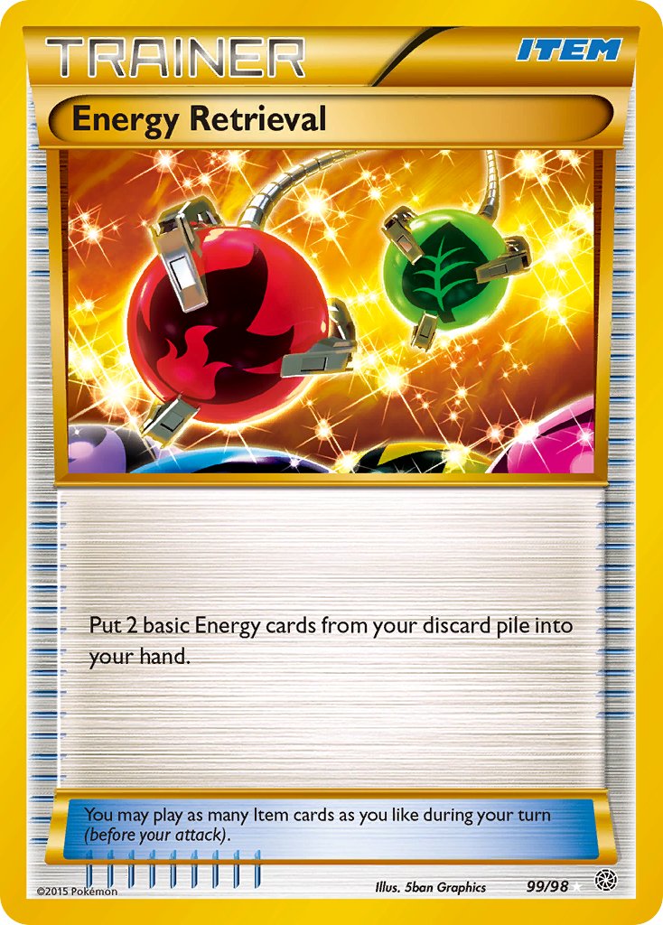 Energy Retrieval - Ancient Origins (Secret Rare) [AOR-99] English / Near Mint / Normal