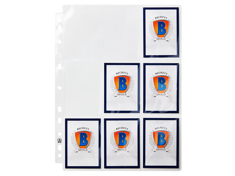 Beckett Shield: 9-Pocket Pages - Mappelommer