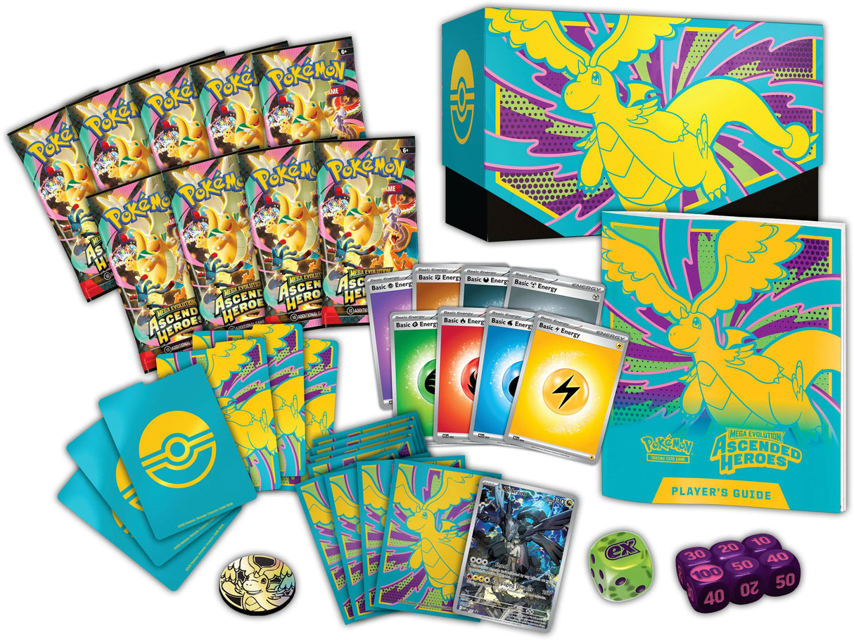 Pokémon TCG: Mega Evolution: Ascended Heroes - Elite Trainer Box (ETB)