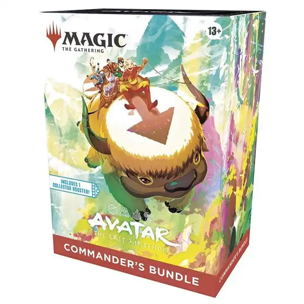 Magic Avatar The Last Airbender Commanders Bundle Kortspil