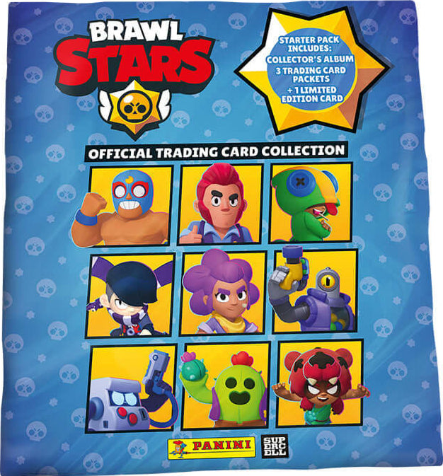 Panini: Brawl Stars - Trading Card Collection Series 1 - Starter pack Kortspil