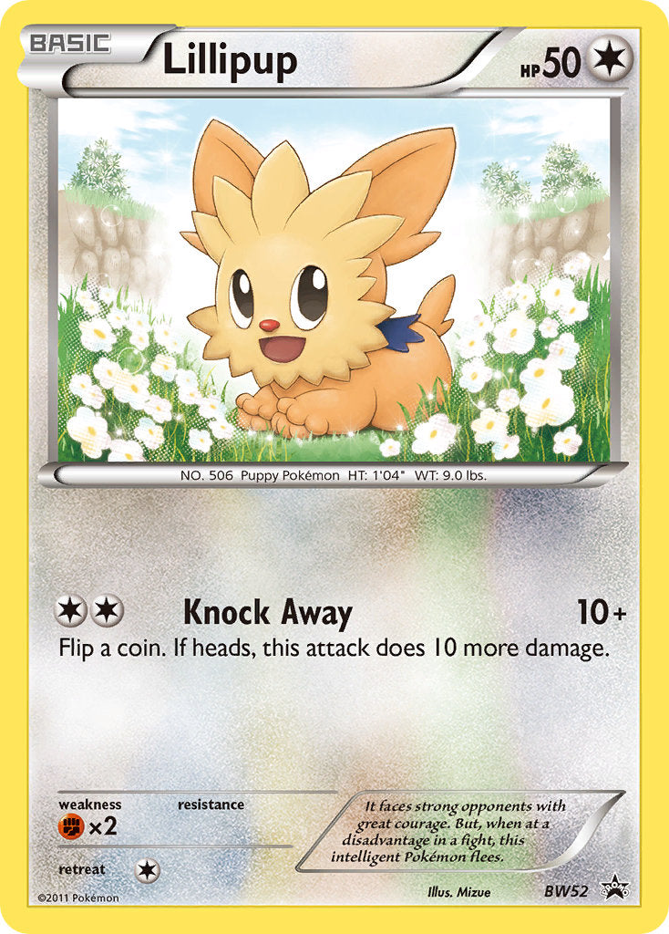 Lillipup - BW Black Star Promos (Promo) [BW-52] English / Near Mint / Normal