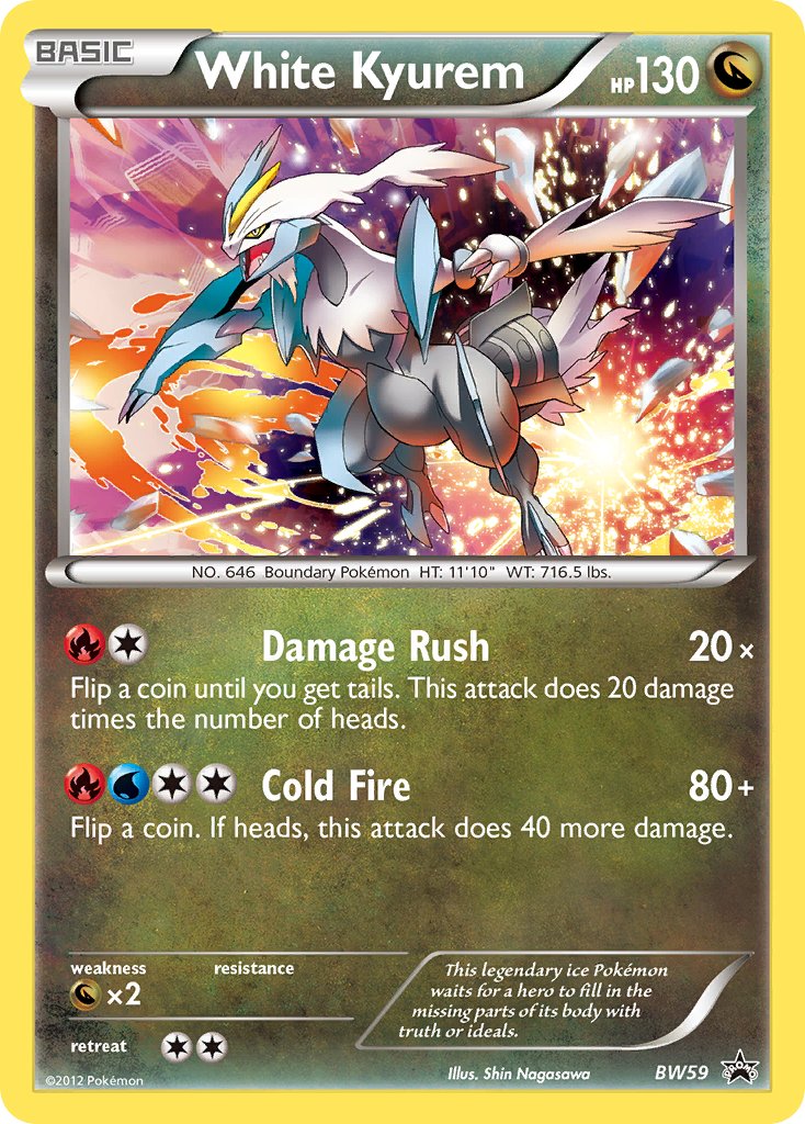White Kyurem - BW Black Star Promos (Promo) [BW-59] English / Near Mint / Normal