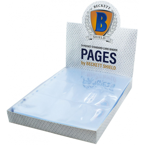 Beckett Shield 9-Pocket Pages Tilbehor