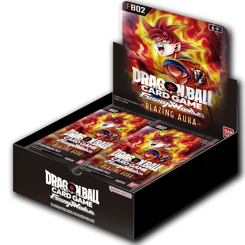 Dragon Ball Super TCG: Fusion World: Booster Box Display - Blazing Aura (FB02)