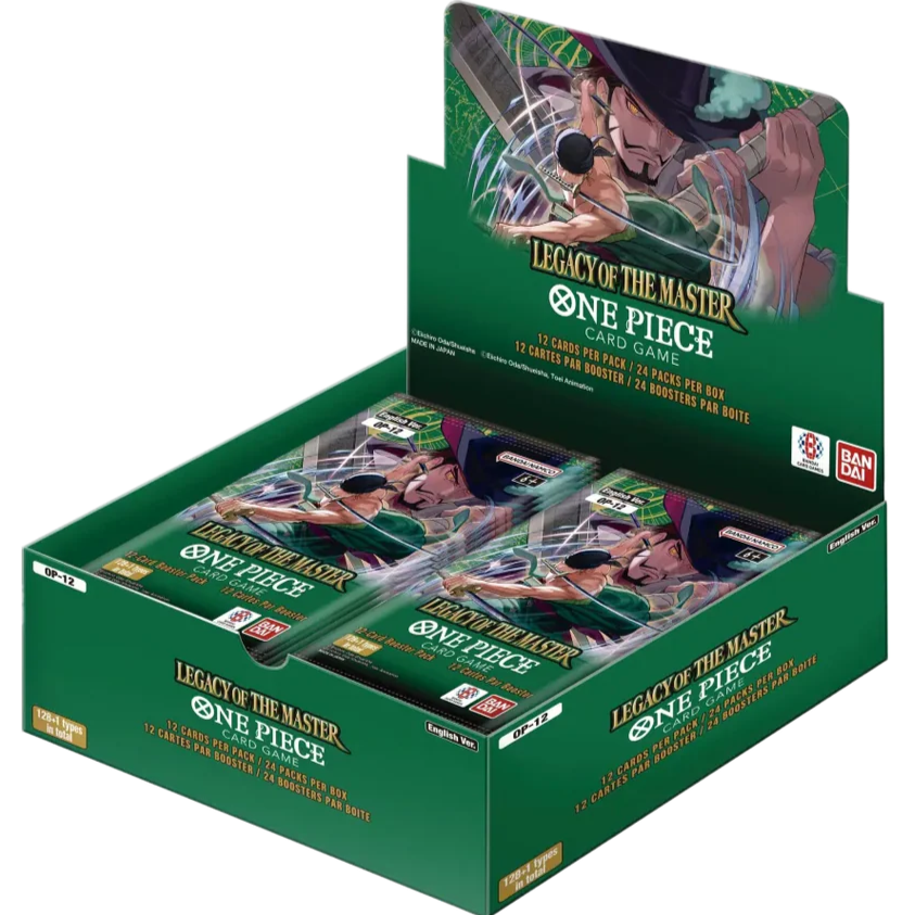 One Piece Card Game: Legacy of the Master (OP12) Booster Display Box