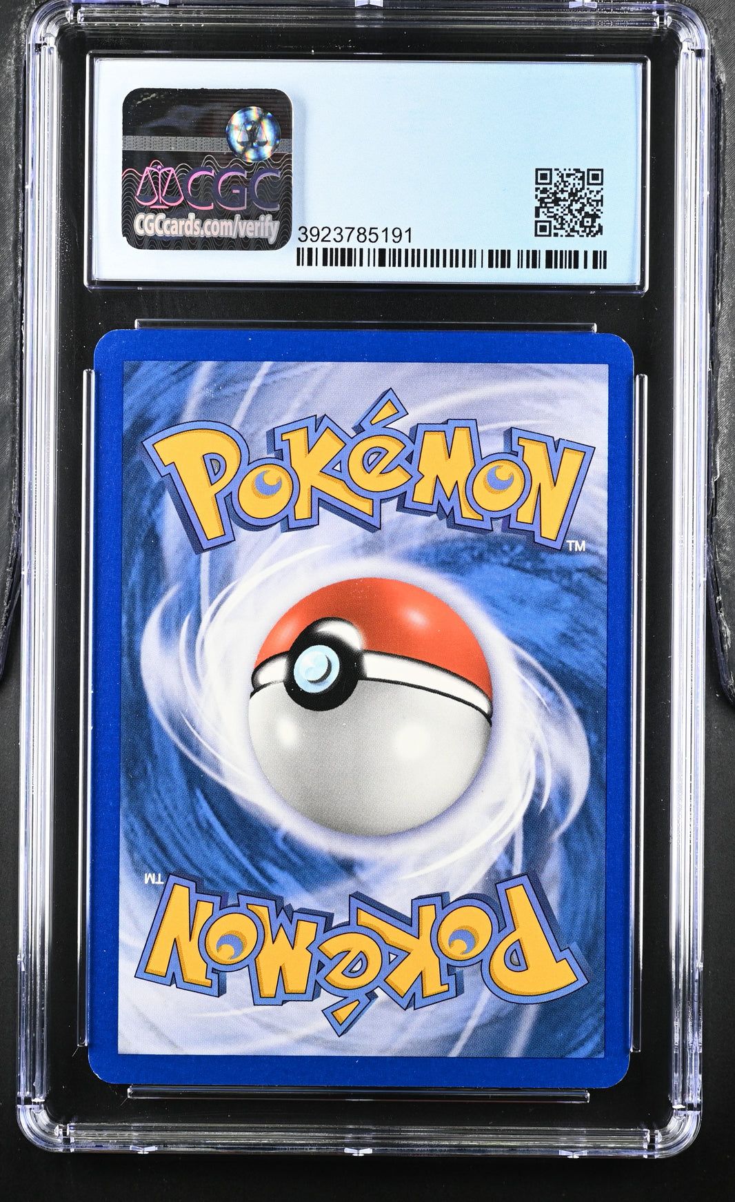 Deoxys #18 Stamped Holo EX Deoxys CGC 8.5 - bagside