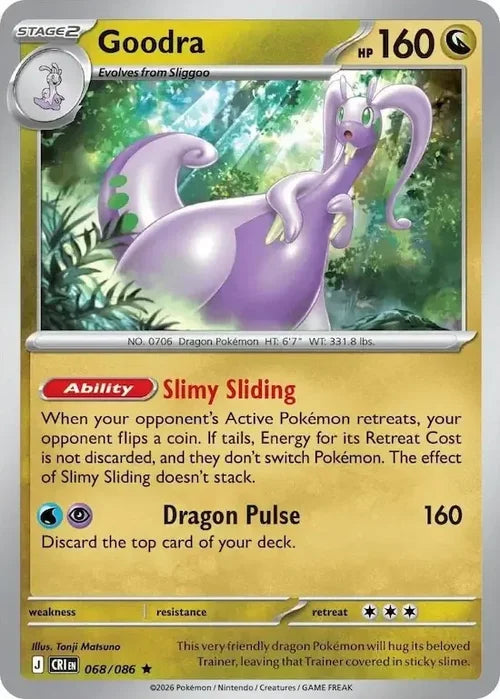 Goodra - Chaos Rising (Uncommon) [CRI-068] English / Near Mint / Normal