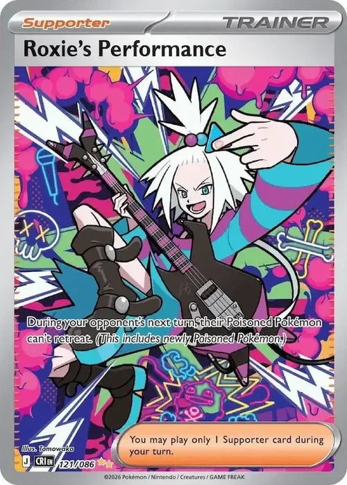 Roxie's Performance - Chaos Rising (Ultra Rare) [CRI-112] English / Near Mint / Normal