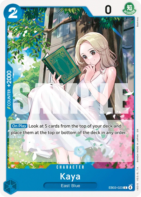 Kaya (EB03-023) (V.1) - Heroines Edition (Common) [EB03-023] English / Near Mint / Normal