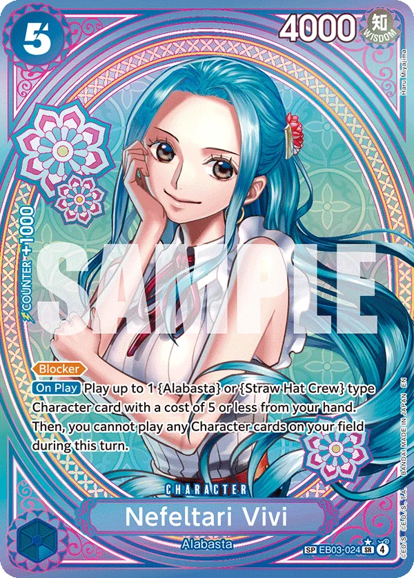 Nefeltari Vivi (EB03-024) (V.3) - Heroines Edition (Special Rare) [EB03-024] English / Near Mint / Normal