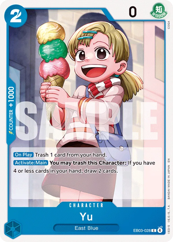 Yu (EB03-028) (V.1) - Heroines Edition (Common) [EB03-028] English / Near Mint / Normal